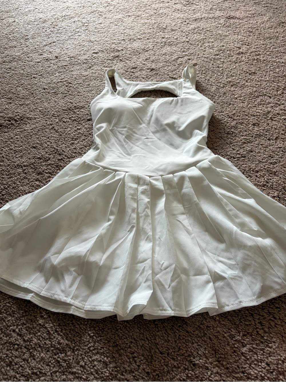 White Active Mini Dress